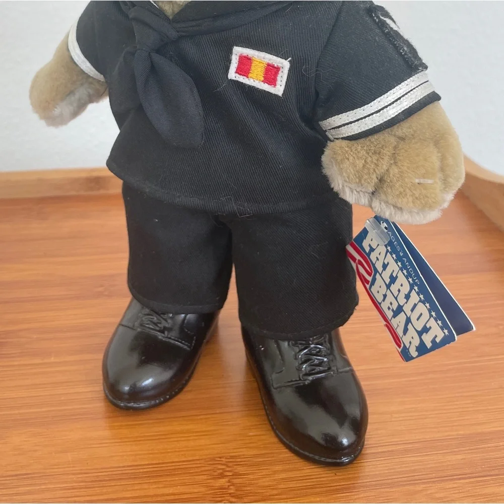 Vintage‎ 1994 Patriot Bear Marine Teddy Bear plushie Limited edition Collectible